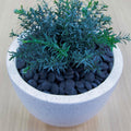Tuscan Path Frosted Black Glass Decorative Pebbles 1kg 17-19mm - SuperSaverAU - view 2