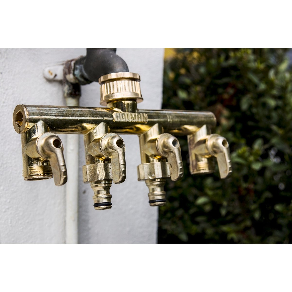 Holman 4 Way Metal Tap Outlet - 4 Outlet - Die Cast Metal - Durable - SuperSaverAU - view 2