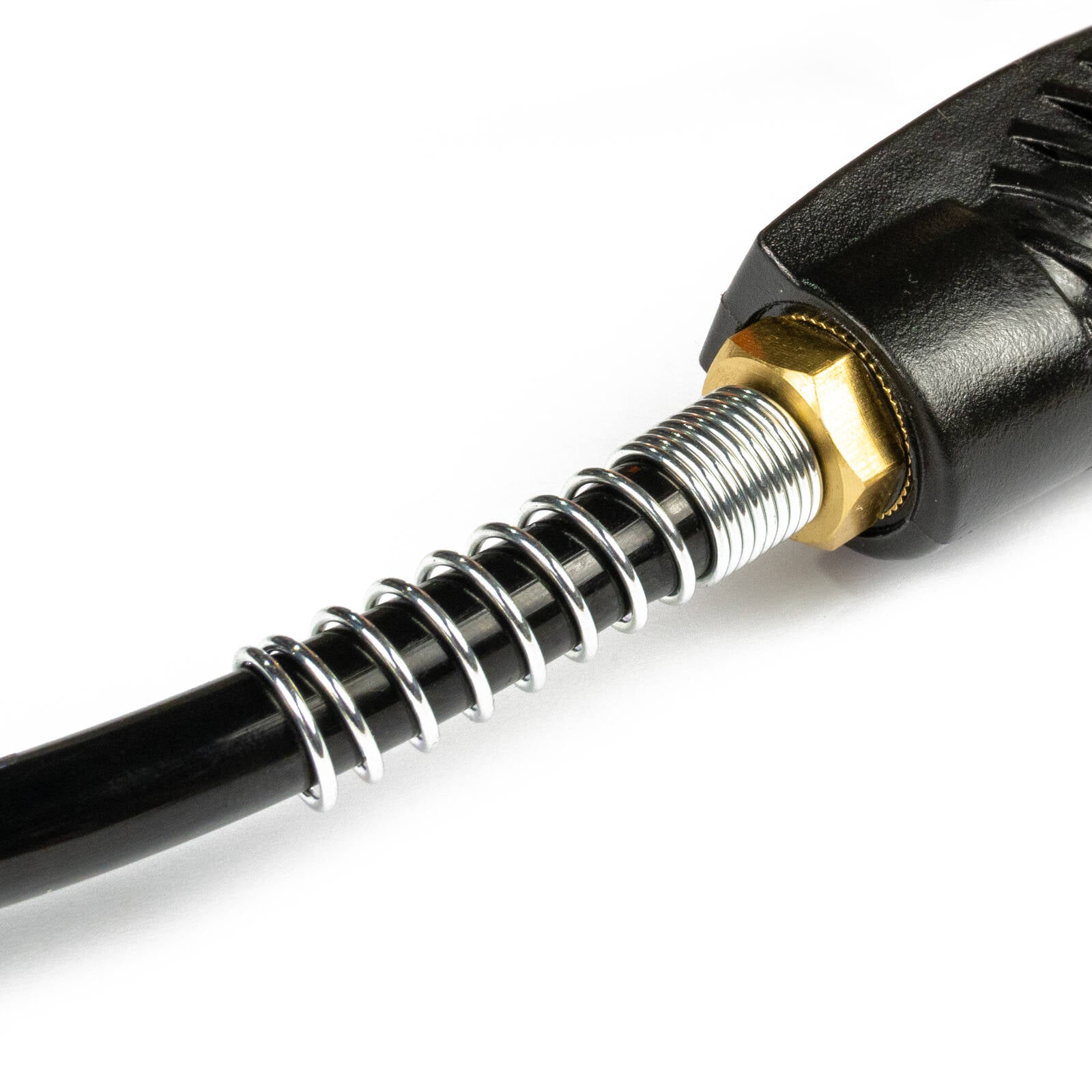 JFLEX 10mm x 7.5m Polyurethane Recoil Air Hose with Anti-Kink Wire Sheath