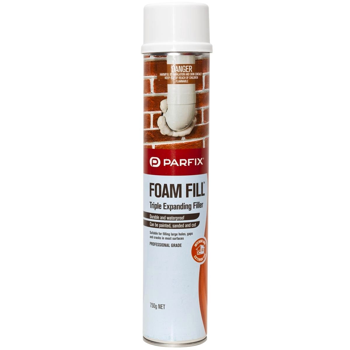 Parfix Expanding Foam Filler 750g Polyurethane Durable Waterproof - SuperSaverAU - view 1
