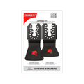 Diablo 2 Piece High Carbon Steel Multi Tool Scraper Set 50mm - Adhesive Removal - SuperSaverAU - view 1