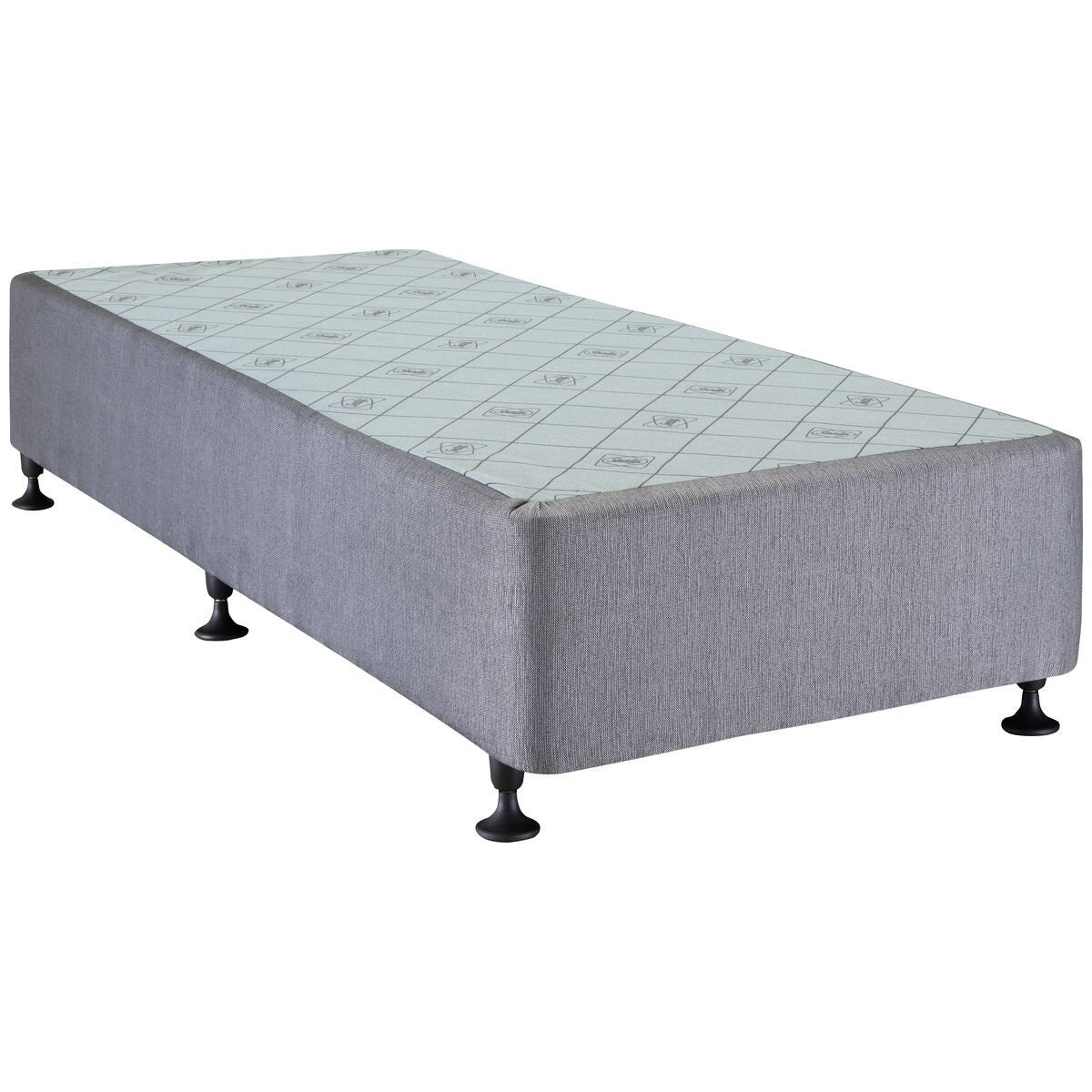 Sealy Posturepedic Single Bed Base in Charcoal - Support Modules, Australian Made - PPB-CHA-SGL