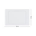Deta Blank Wall Cover Plate - Polycarbonate - 118mm - Attractive Design - SuperSaverAU - view 4