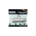 Brasshards Mini Cistern Tap 15mm Stainless Steel Finish Brass Lead Free