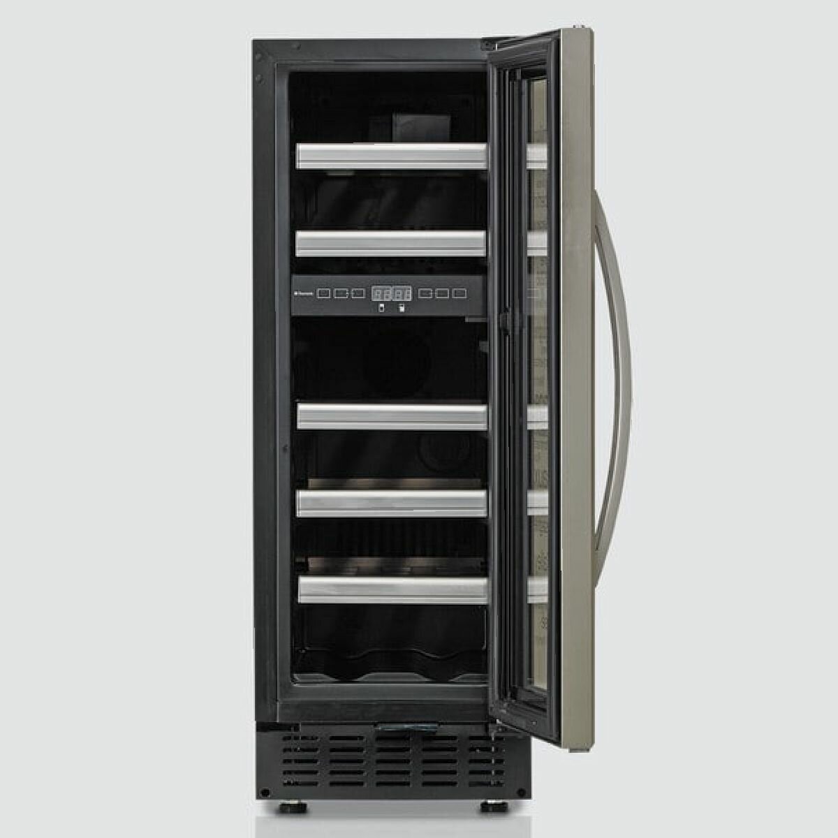 Dometic 17 Bottle Dual Zone Wine Cabinet - Stainless Steel Finish - UV Glass Door - S17G