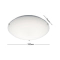 Verve Design 15W Mila LED Ceiling Light 25cm Glass Warm White - SuperSaverAU - view 3