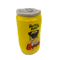 Baxter Bone Pup Squash Soda Can Pet Toy - Plush - 60mm x 140mm - Squeaker - SuperSaverAU - view 3