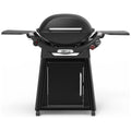 Weber Family Q3100N+ Freestanding Natural Gas BBQ - 2 Burners, Cart Included, Black - 29717024