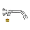 Shaw Mason Chrome Bath Spout Diverter - 140mm - Durable Brass Construction - SuperSaverAU - view 1