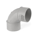 Holman 40mm 88 Degree Female & Female PVC DWV Plain Bend, Grey