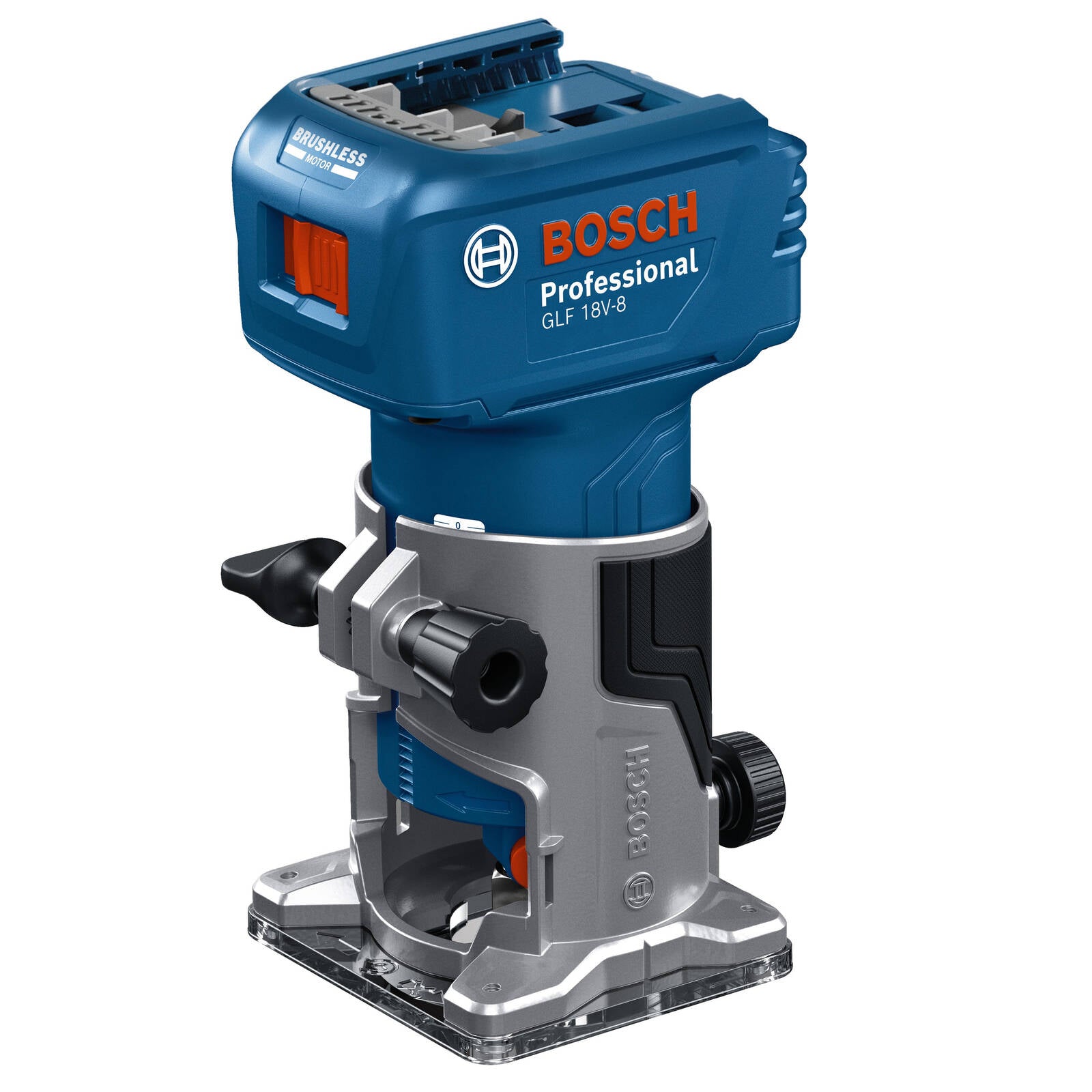 Bosch 18V Professional Cordless Laminate Trimmer GLF 18V-8 (Skin Only) 06016C6070
