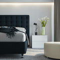 A.H. Beard Domino Amsterdam Medium Queen Mattress - Conforma Coil 5 Zone - Gel Memory Foam - DOAMSMMQUE