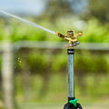 Pope Rain Tower Impact Sprinkler on Tripod 24m Coverage Diecast Zinc