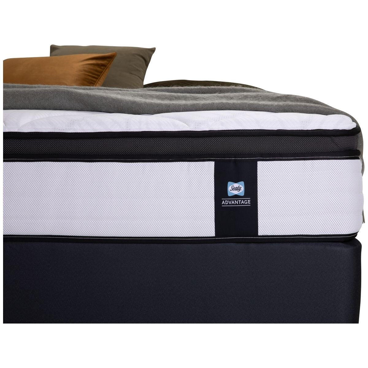 Sealy Advantage Flynn Medium Queen Mattress - CoreSupport Coils - EdgeGuard - FLY-MED-QUN