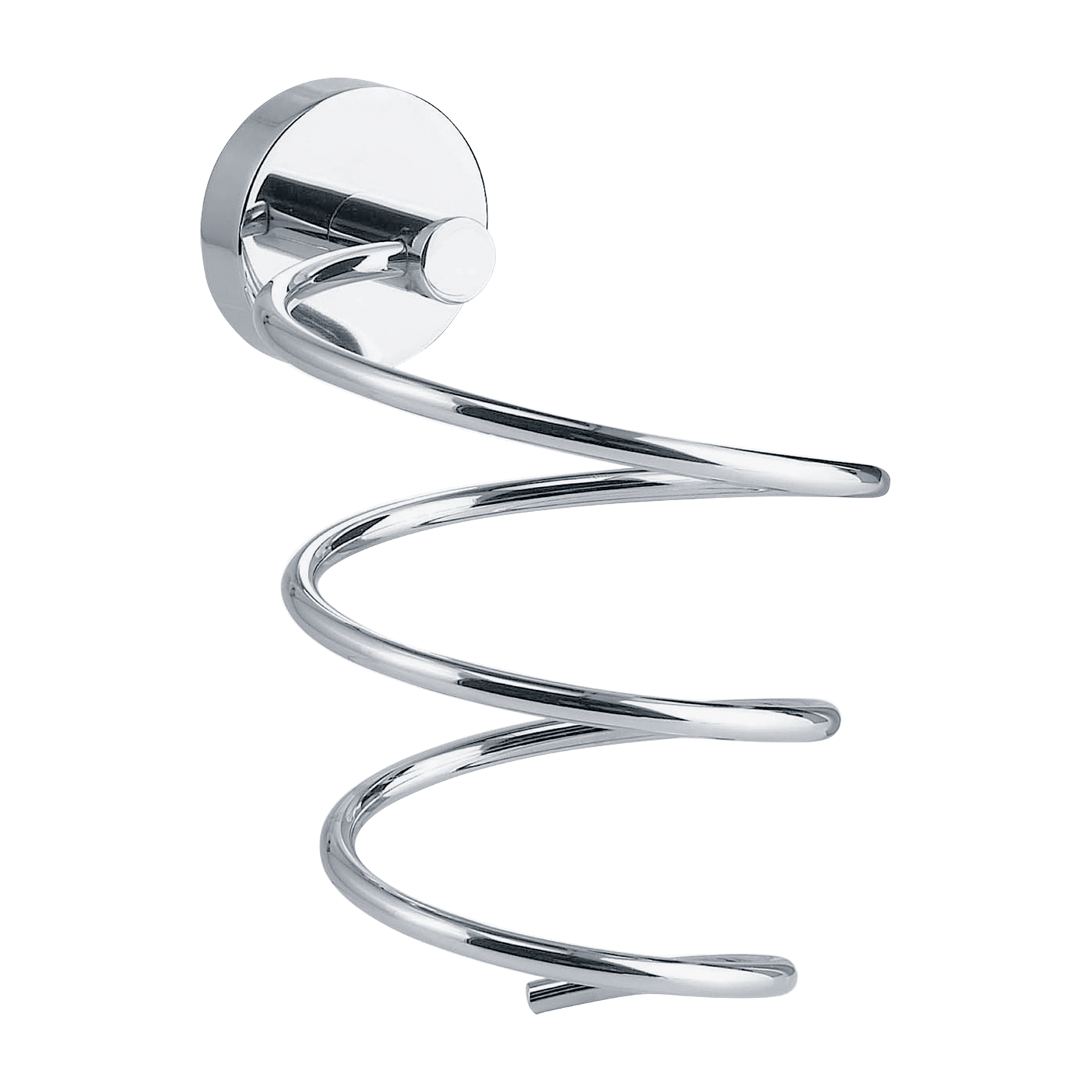 tesa Smooz Chrome Self-Adhesive Hair Dryer Holder