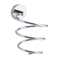 Tesa Smooz Hair Dryer Holder - Chrome - Self-Adhesive - 135mm x 100mm x 160mm - SuperSaverAU - view 1
