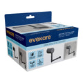 Evekare Matte Black Toilet Roll Holder for the Bathroom