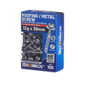 Bremick Hex Roofing Screw 12g x 39mm - B8 - Pack of 100 - Corrosion Resistant - SuperSaverAU - view 1
