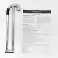 Shaw Mason Chrome Swivel Laundry Arm 600mm - Durable Brass Construction - SuperSaverAU - view 3