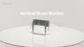 Deta Quick Fit Vertical Stud Mount Bracket - 84mm - Galvanised Steel - Quick Fit - SuperSaverAU - view 4