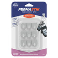 Permastik Small Steel Square Hooks - 9 Pack - Stainless Steel - Removable - SuperSaverAU - view 1