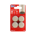 Surface Gard 25mm Round Self Adhesive Sliders 8 Pack - Plastic - Durable - Easy Movement - SuperSaverAU - view 5