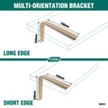 Carinya 290 x 240mm Plywood Angle Bracket Wall Mount 20kg Capacity Indoor