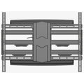 Ezymount Full Motion TV Wall Mount for 43 to 100 Inch TVs - Black - 180 Degree Turn - VLM-6800