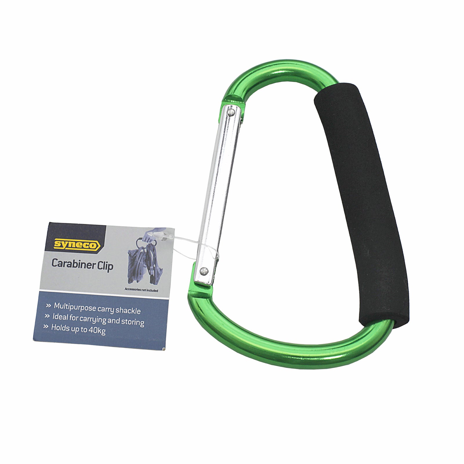 Syneco 10 x 16 x 1cm Aluminium Carabiner Clip