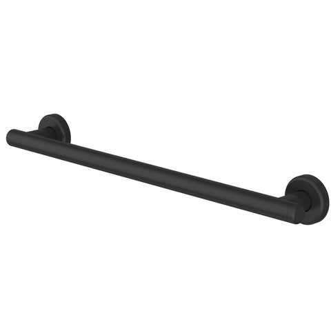 HomeCare by Caroma 600mm Black Matte Stainless Steel Straight Grab Rail
