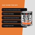 White Knight Rust Guard 500ml Grey Quick Dry True Bite Primer