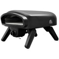 Germanica 14 inch gas pizza oven - 500°C, ceramic stone, foldable legs, gas kit included - GR14GPOV