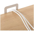 Zinus Dominic L-Shaped Corner Office Desk - Metal Frame with MDF Top, Cream Finish, Flat-Pack - AU-LD-C59C