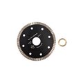 QEP 105mm Ultra Thin Turbo Diamond Tile Saw Blade - Fast Cutting