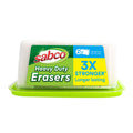 Sabco Heavy Duty Melamine Eraser Pad Cleaning Sponge - 6 Pack