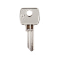 Ehi Silver Blank Key - 41mm x 19mm - Nickel Plated Brass - Reliable - SuperSaverAU - view 2