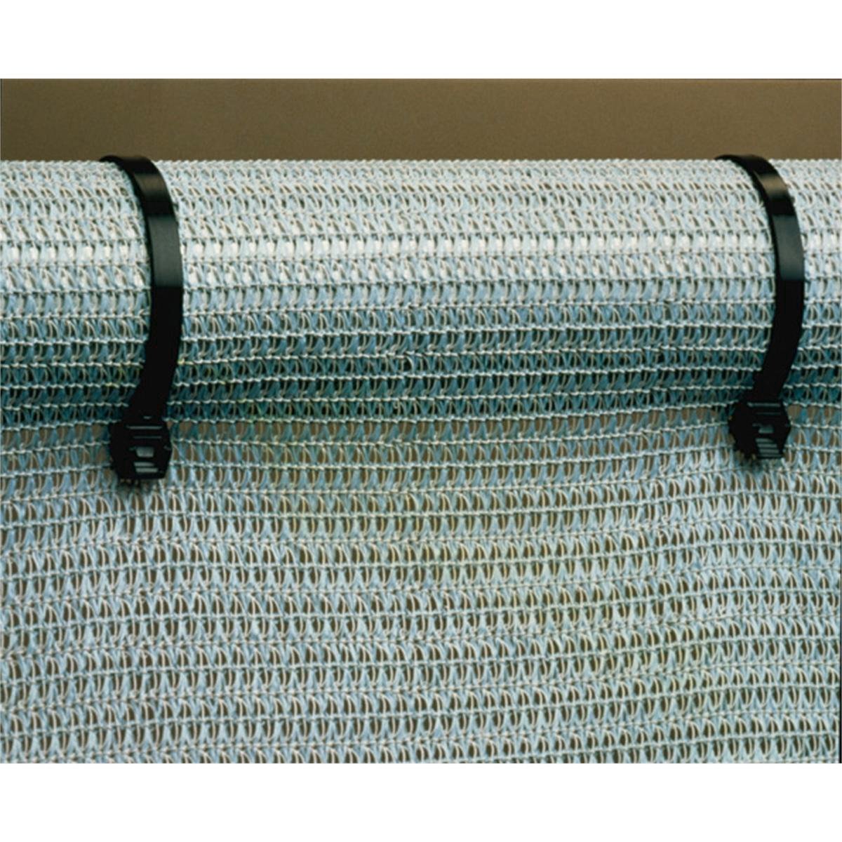 Coolaroo Tie Wraps - 4.8mm x 200mm - Flexible Plastic - 20 Pack - SuperSaverAU - view 1