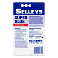 Selleys 3g Super Glue Adjustable Gel, Dries Clear, Bonds Ceramic Metal Wood & Plastics