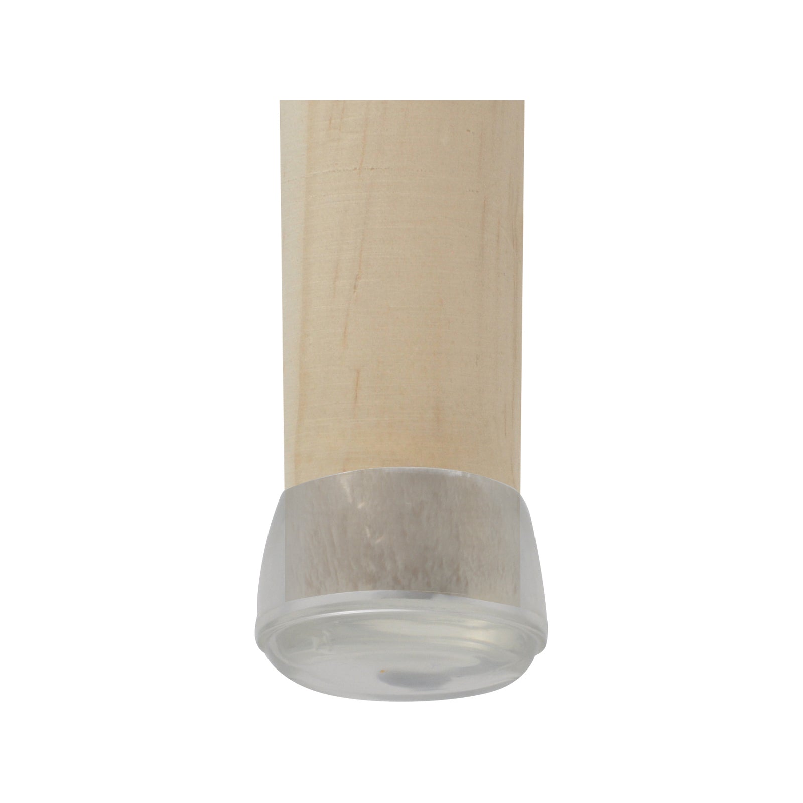Surface Gard 25mm Clear Round Chair Tip - 4 Pack