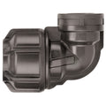 Philmac Metric 16mm x 1/2" Poly x FI BSP Pipe Elbow Polypropylene PN16