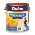 Dulux Weathershield Render Refresh 4L Exterior Paint White - Tintable Crack-Bridging Render Coating
