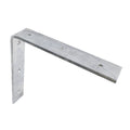 Carinya 200 x 200mm Galvanised Steel Heavy-Duty Angle Bracket, 50kg Capacity
