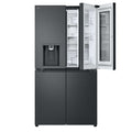 LG 847L InstaView French Door Fridge - Matte Black, Craft Ice Maker, Wi-Fi - GF-V900MBLC