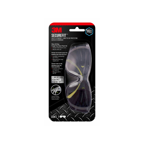 3M SecureFit 400 Anti-Fog Eye Protection - SuperSaverAU - view 1