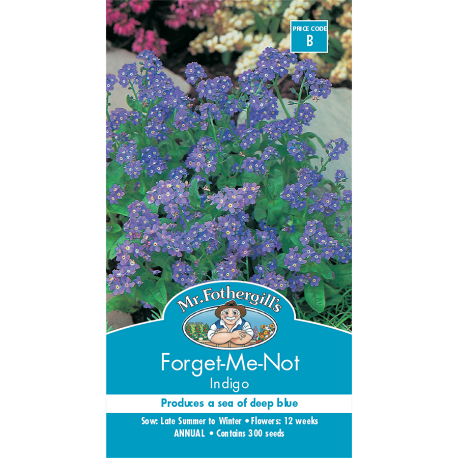 Mr Fothergill S Forget Me Not Seeds - Indigo Blue - 30cm - Easy Grow - SuperSaverAU - view 1