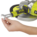 Ryobi 2000W 230mm Corded Angle Grinder, Spindle Lock & Side Handle, EAG2023RG