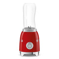 Smeg 50s Style Mini Personal Blender - Red - 300W Motor, 2 x 600ml Tritan Renew Bottles - PBF01RDAU