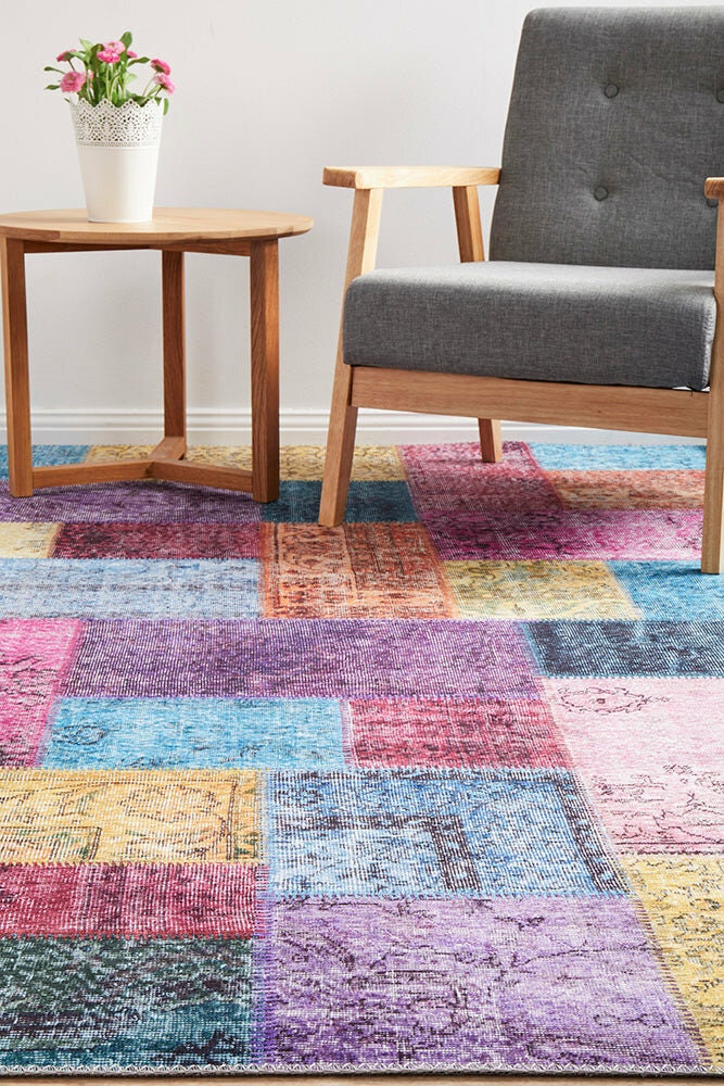 Rug Culture Illusions Large Rug 280x190cm - Multi-coloured Polyester - Short Pile - ILU167MULTI280X190