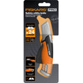 Fiskars Safety Utility Knife - Ergonomic Grip - Automatic Blade Retraction - 55mm x 178mm x 28mm - SuperSaverAU - view 4