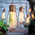 Lytworx Warm White Solar Teardrop Filament Lights 10 Pack - 1.8m Length - Indoor/Outdoor Use - SuperSaverAU - view 2